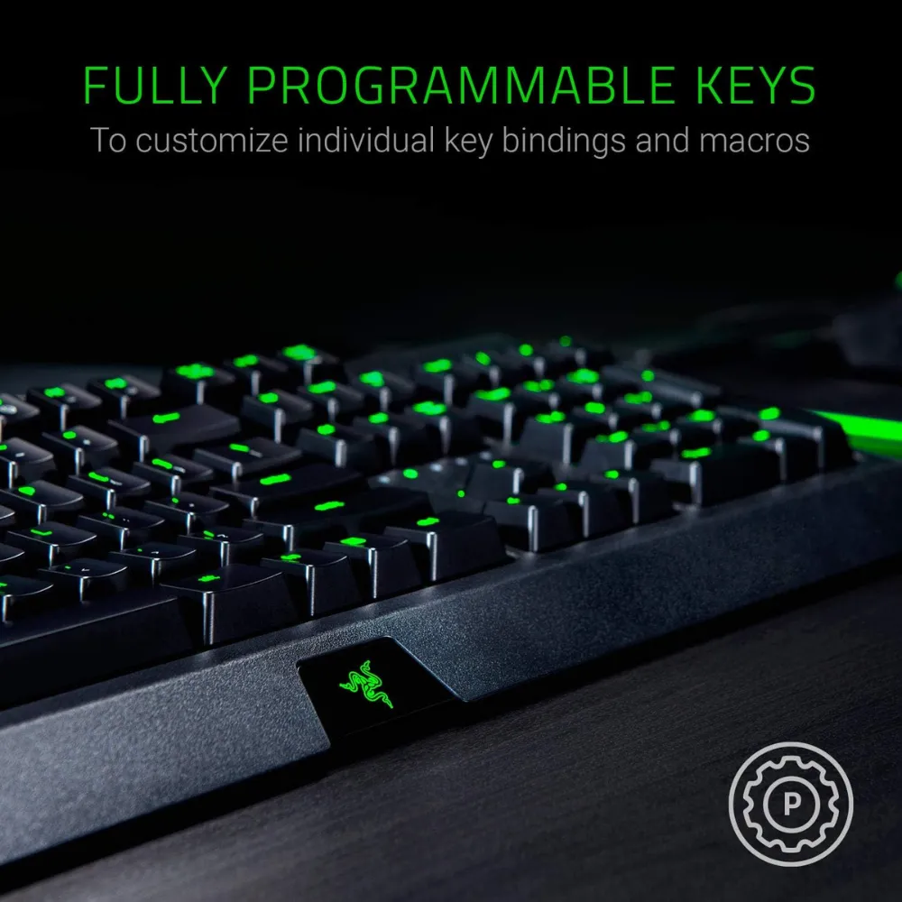 Razer BlackWidow Essential Mechanical Gaming Keyboard (10/10 Condition) - Without Box - Image 3