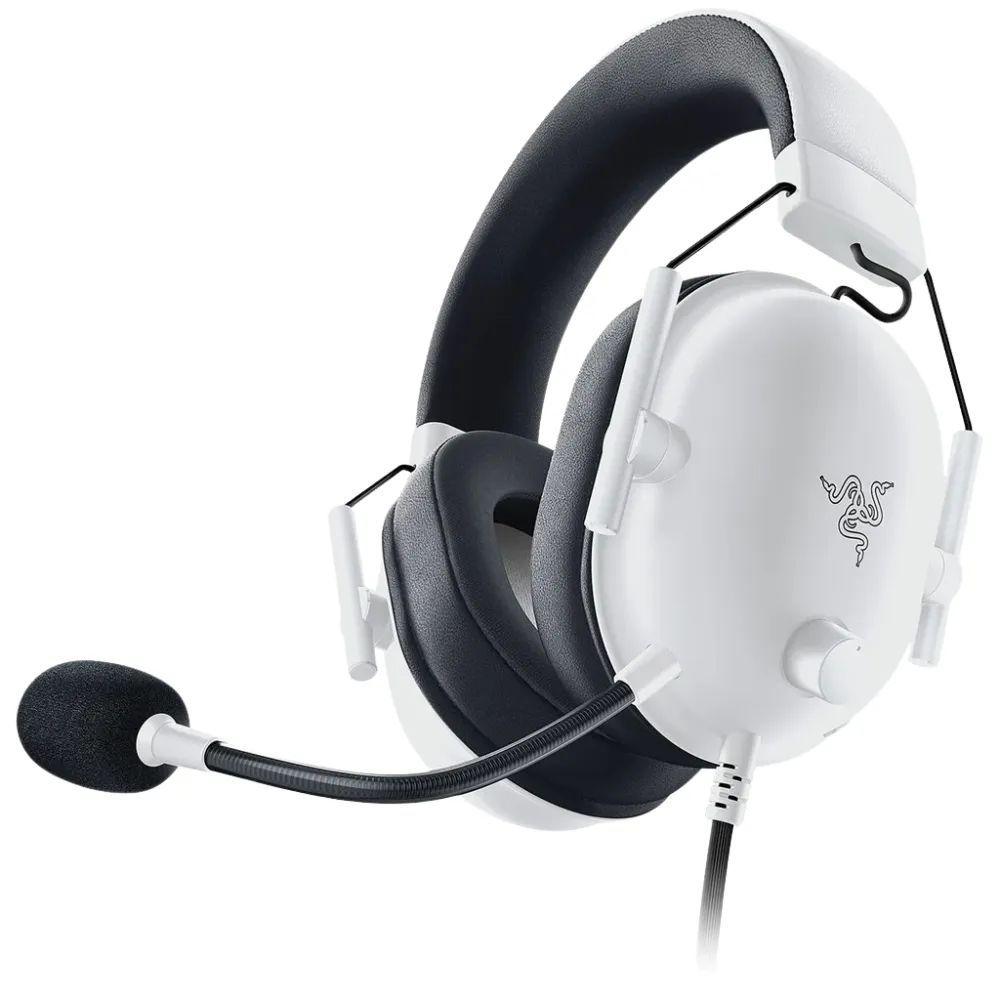 Razer BlackShark V2 X Gaming Headset – White Edition (Brand New, Original Box)