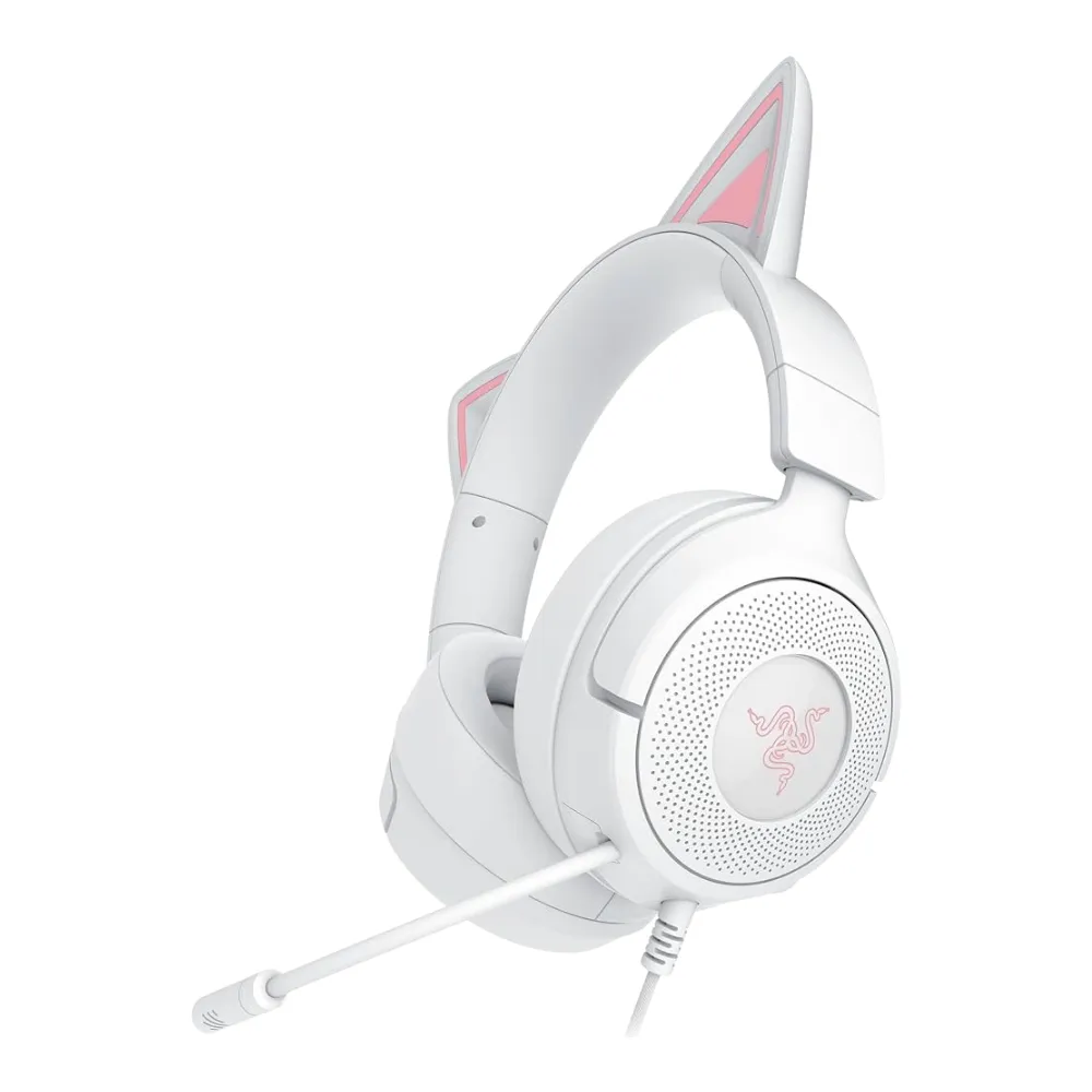Razer Kraken Kitty V3 X Wired Gaming Headset – White Edition (Brand New, Original Box)